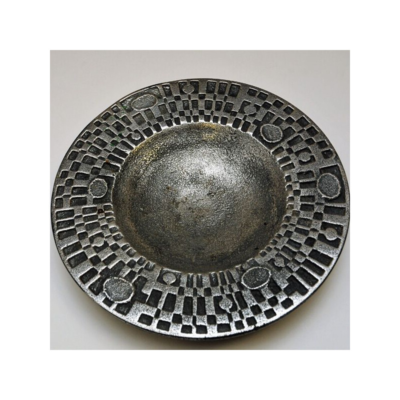 Vintage stainless steel dish