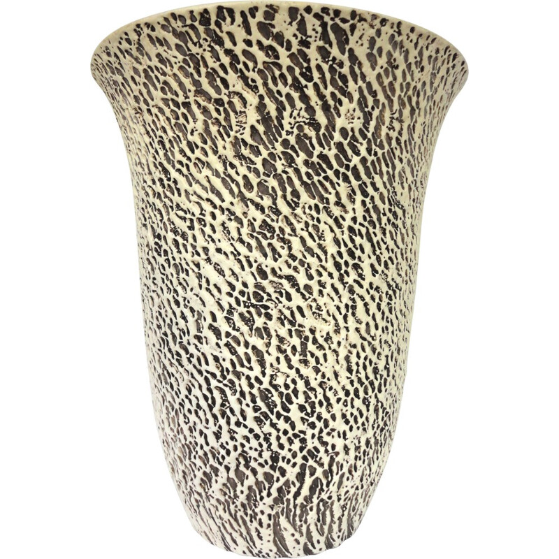 Illuminating ceramic vase, Pol CHAMBOST - 1930s
