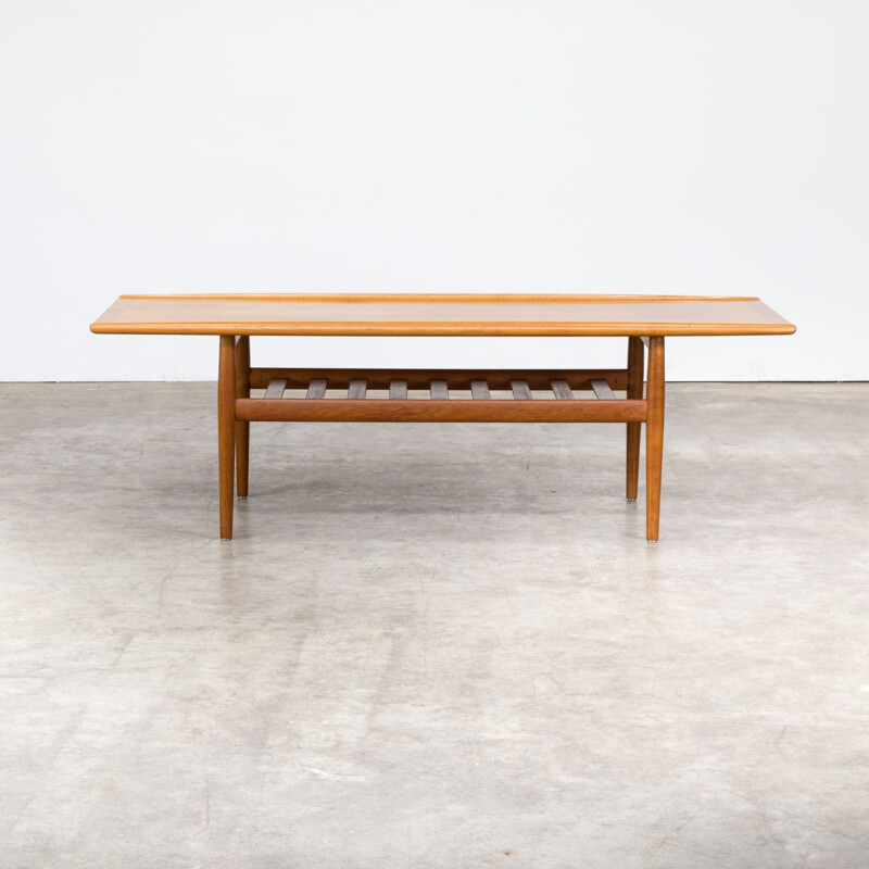 50s Grete Jalk Coffee Table in Teak by Glostrup Møbelfabrik