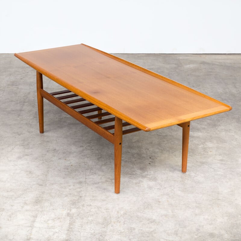 50s Grete Jalk Coffee Table in Teak by Glostrup Møbelfabrik