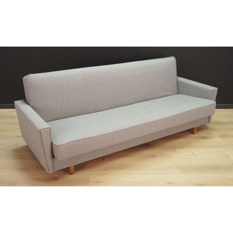 Scandinavian grey daybed in fabric