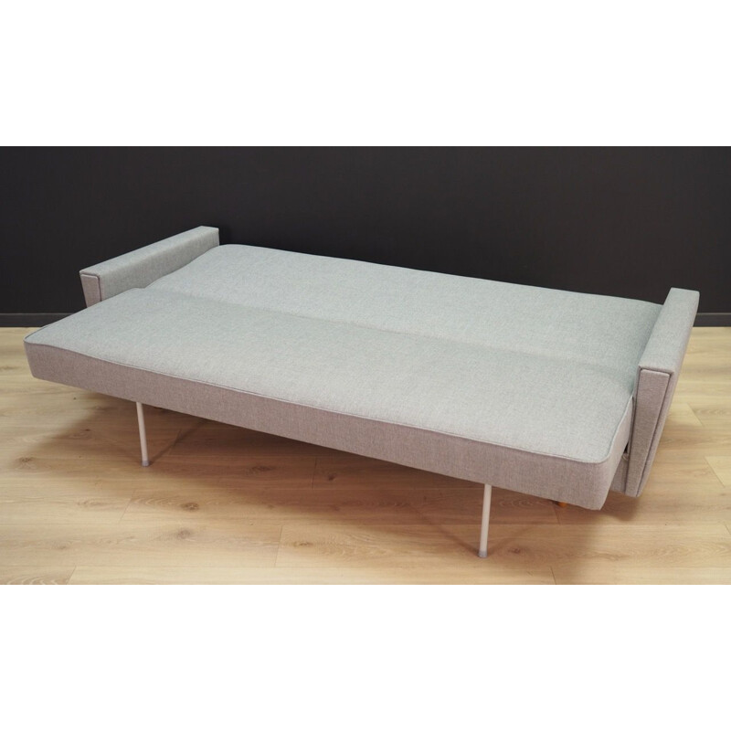 Scandinavian grey daybed in fabric