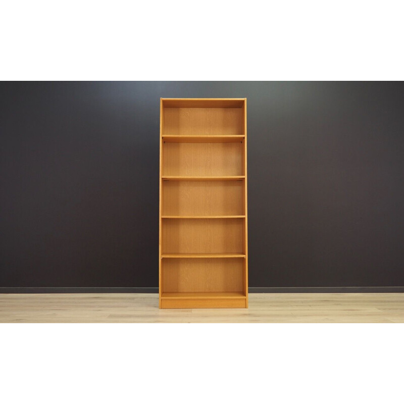 Scandinavian bookcase in ashwood