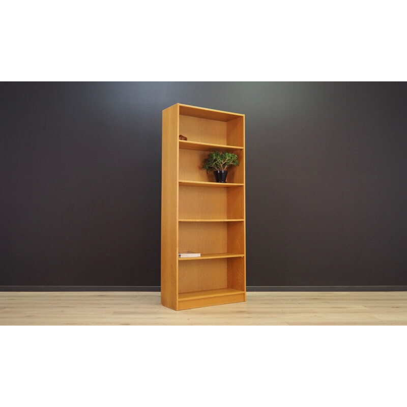 Scandinavian bookcase in ashwood