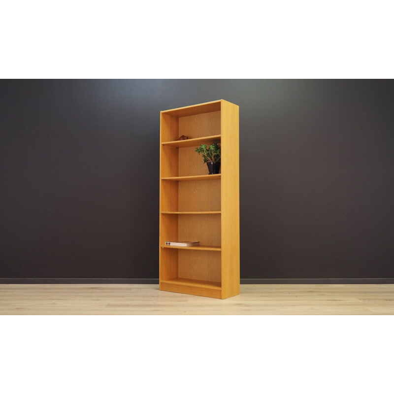 Scandinavian bookcase in ashwood