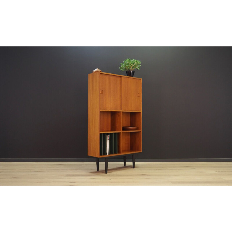 Scandinavian bookcase in teak