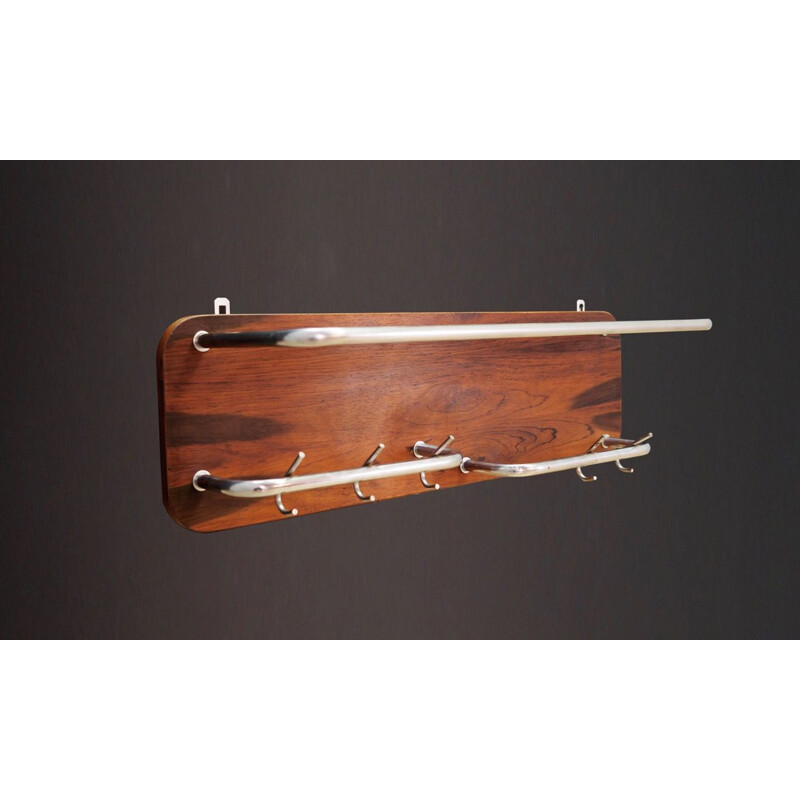 Vintage coat rack in rosewood