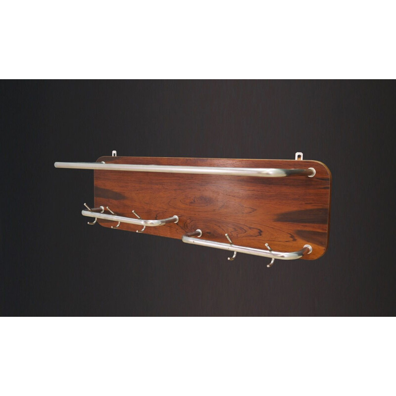 Vintage coat rack in rosewood