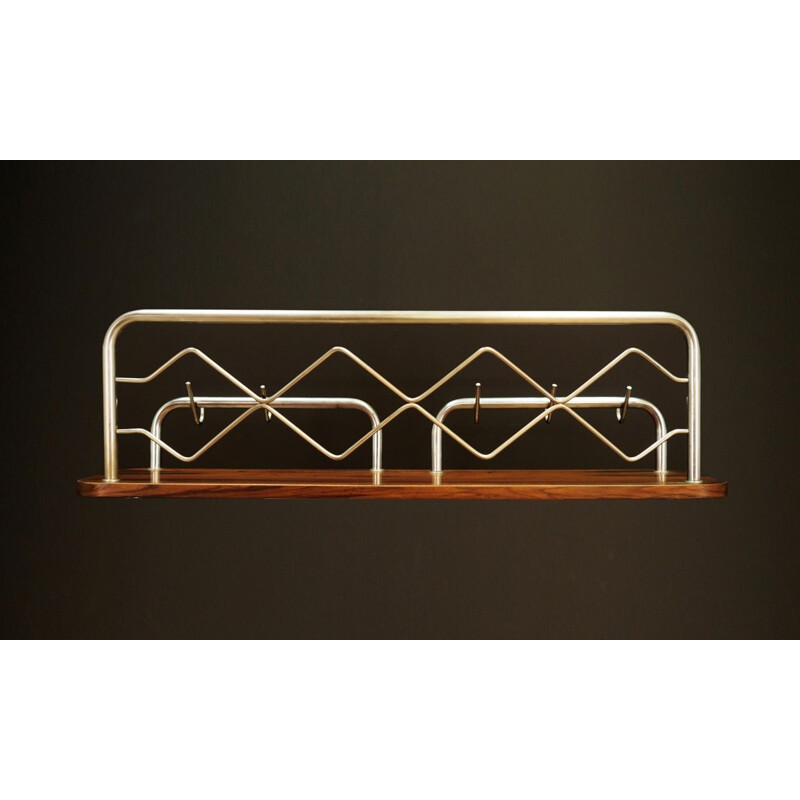 Vintage coat rack in rosewood