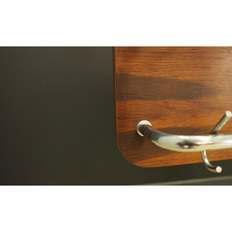 Vintage coat rack in rosewood