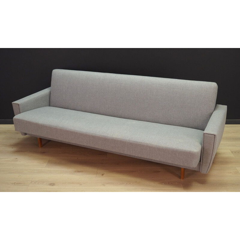 Scandinavian grey daybed in fabric
