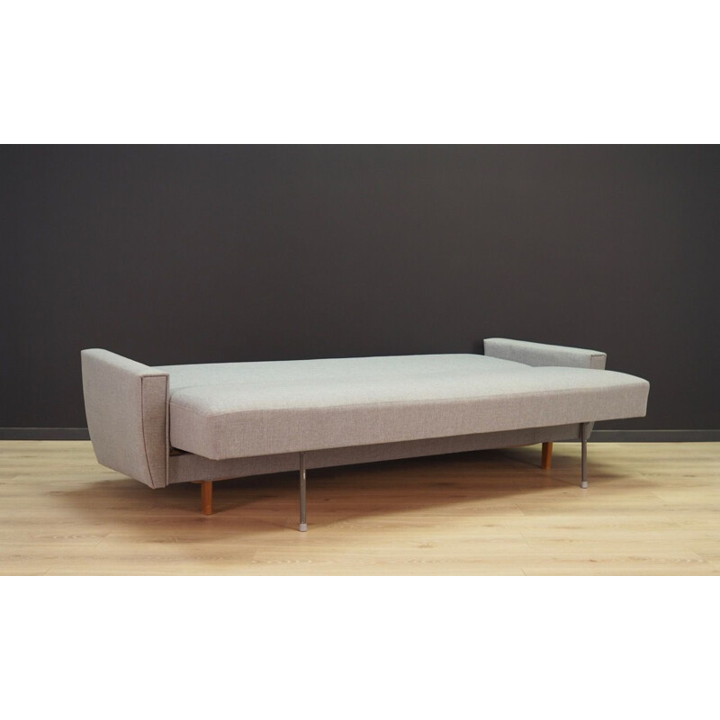 Scandinavian grey daybed in fabric