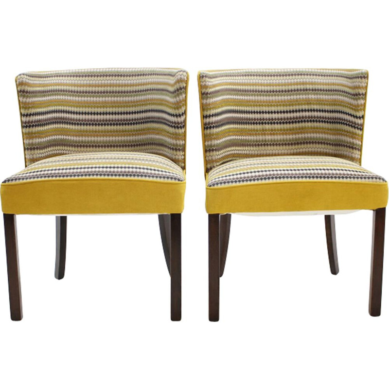 Set of 2 vintage Fritz Hansen armchair