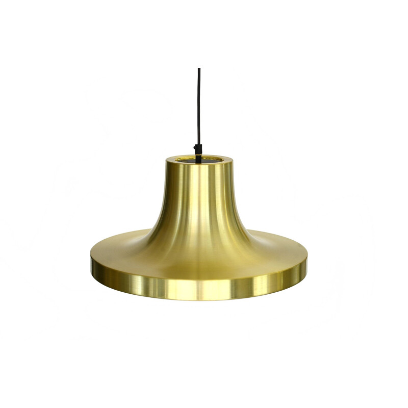 Golden pendant lamp in aluminum by Fagerhults