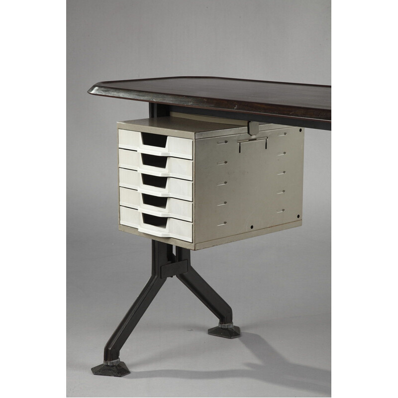 Vintage desk Arco by Studio BBPR for Olivetti Arredamenti 1960s