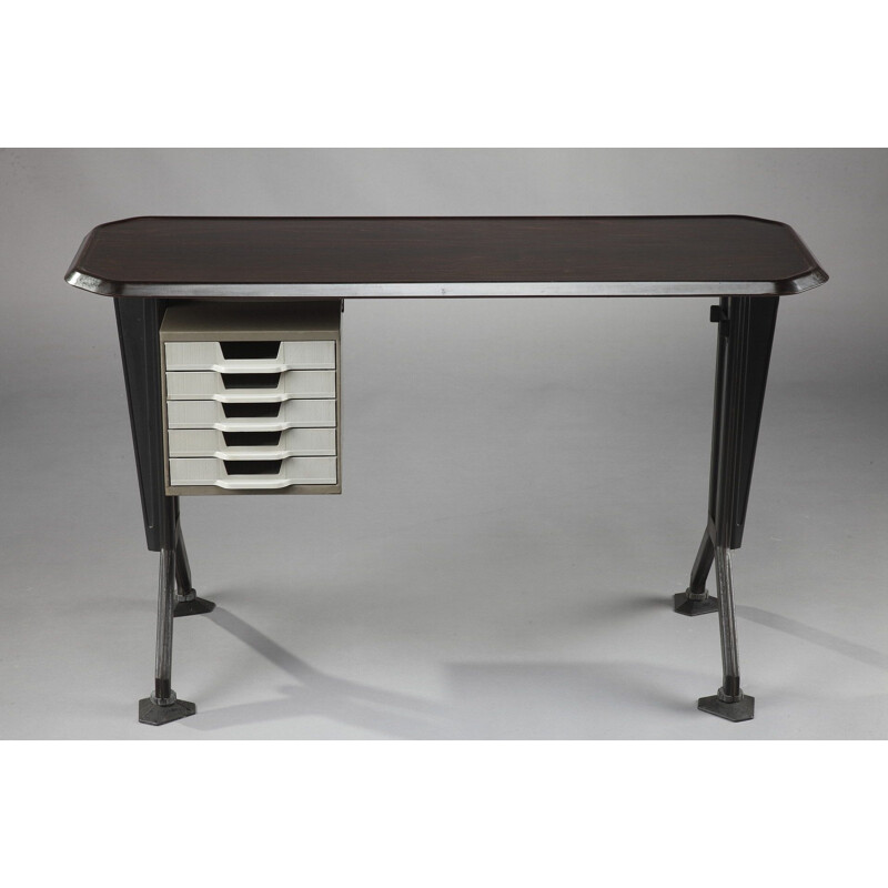 Vintage desk Arco by Studio BBPR for Olivetti Arredamenti 1960s