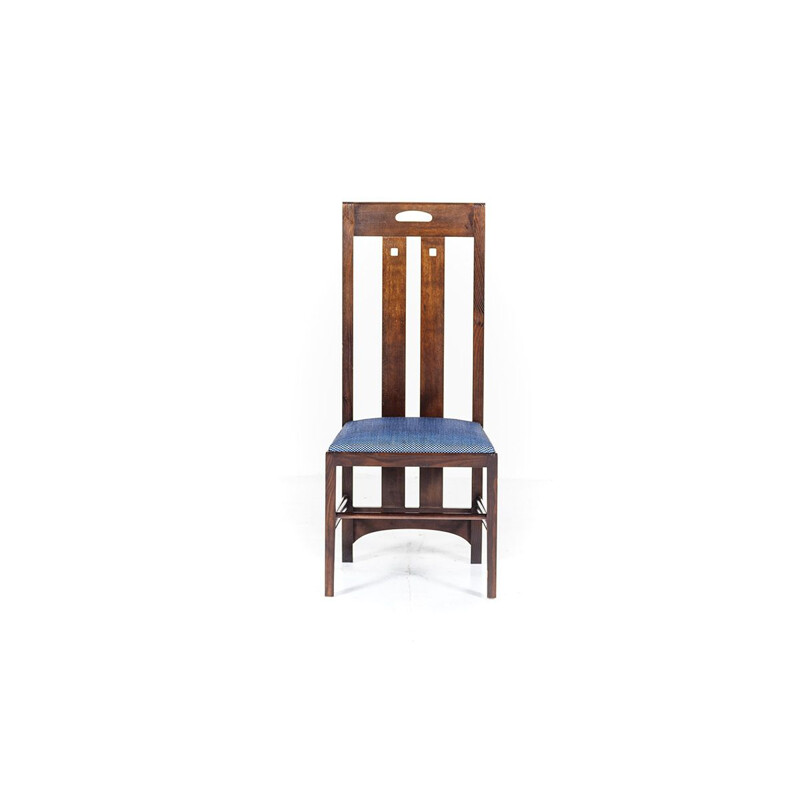 Lot de 8 chaises à repas vintage Ingram par Charles Rennie Mackintosh pour Cassina 1981