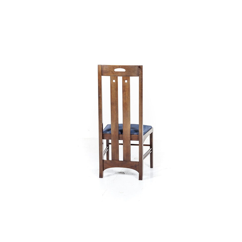 Lot de 8 chaises à repas vintage Ingram par Charles Rennie Mackintosh pour Cassina 1981