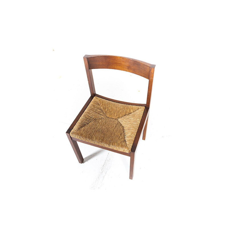 Série de 4 chaises à repas Vintage par Martin Visser pour T Spectrum, années 1960