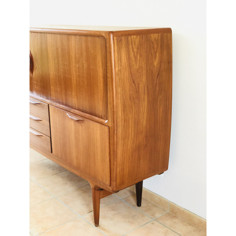 Vintage scandinavian sideboard for Uldum in teak 1960