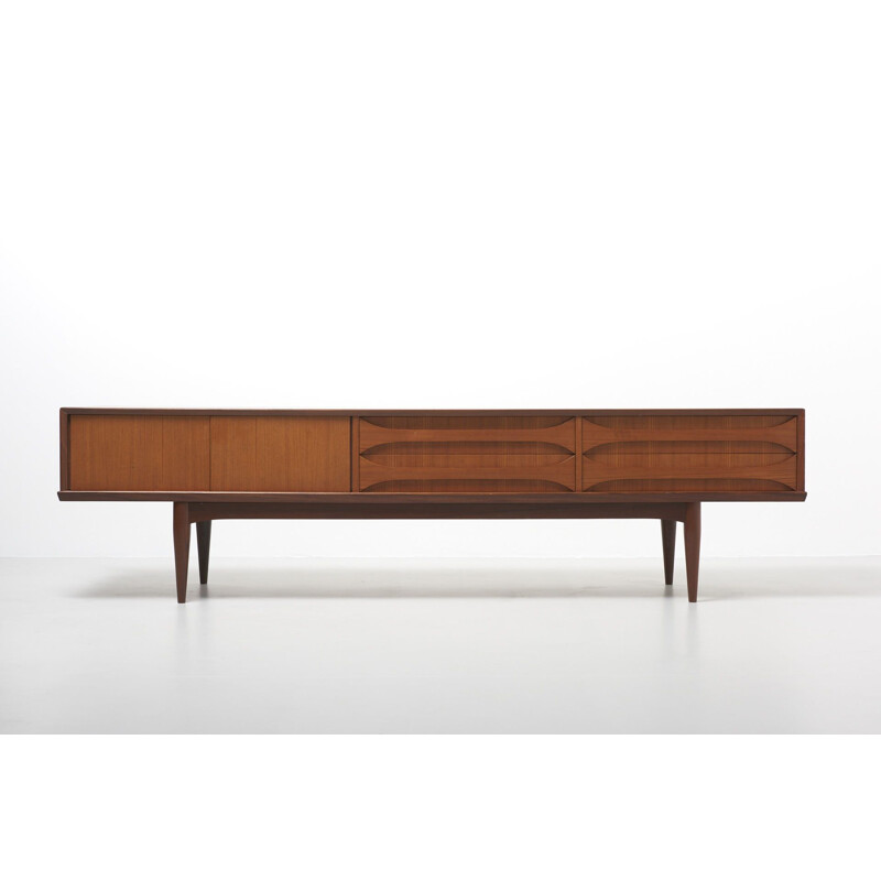 Vintage Paolo sideboard for V-Form in teakwood 1950