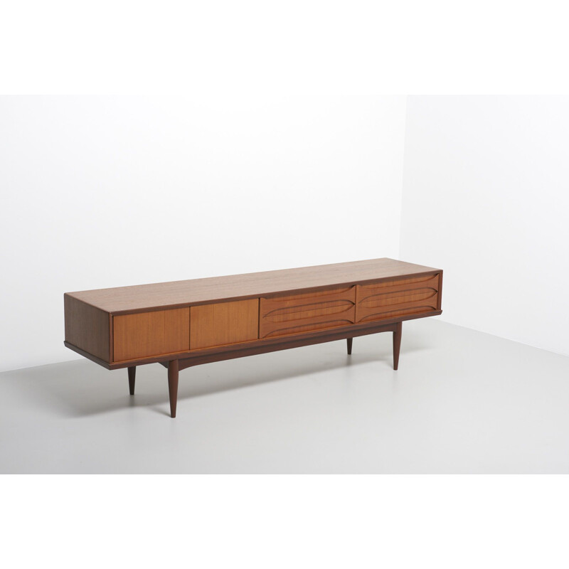 Vintage Paolo sideboard for V-Form in teakwood 1950