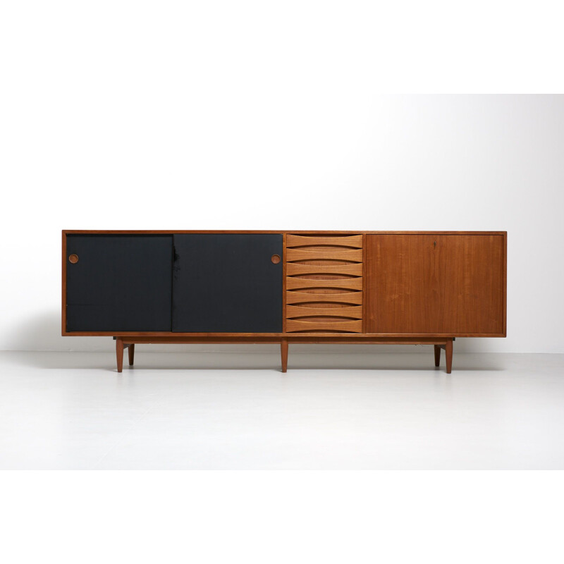 Vintage scandinavian teak 29A sideboard for Sibast 1950