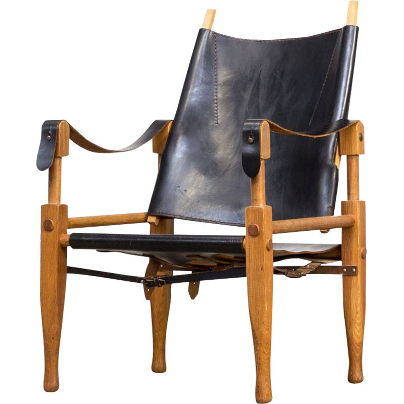 Fauteuil vintage Wilhelm Kienzle Safari pour Wohnbedarf