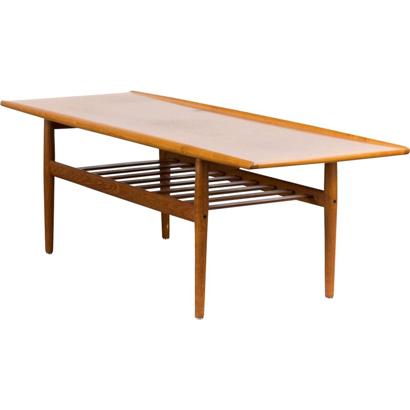 50s Grete Jalk Coffee Table in Teak by Glostrup Møbelfabrik