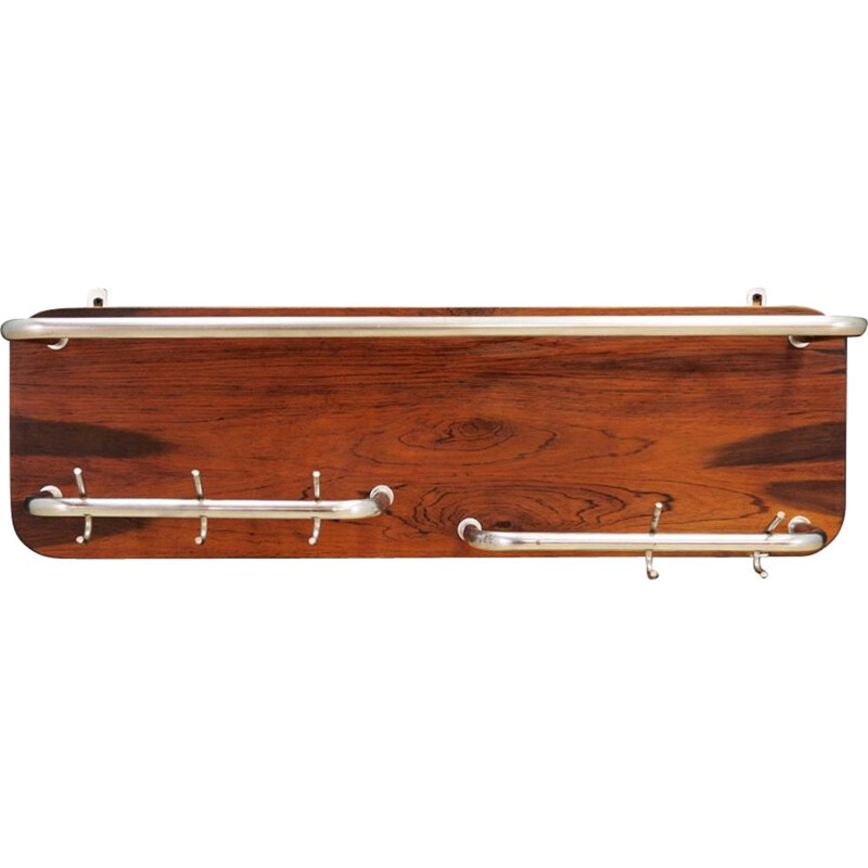 Vintage coat rack in rosewood