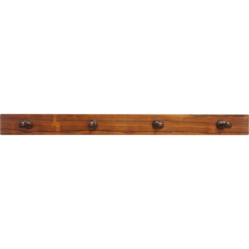 Scandinavian coat rack in rosewood