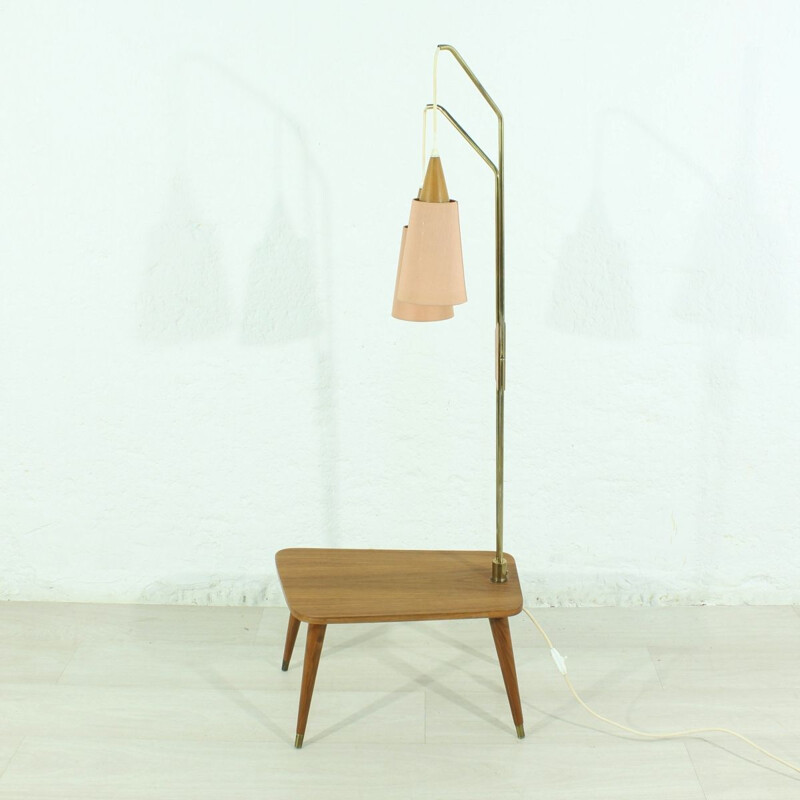 Vintage Floor Lamp in Teak, 1960s