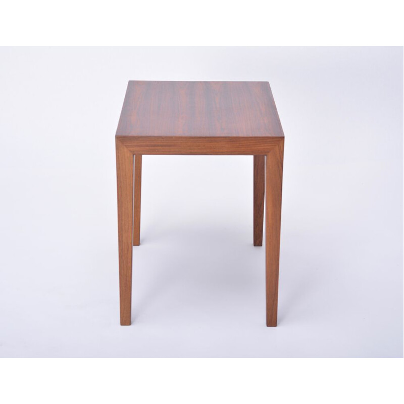 Vintage scandinavian side table by Severin Hansen in rosewood 1960