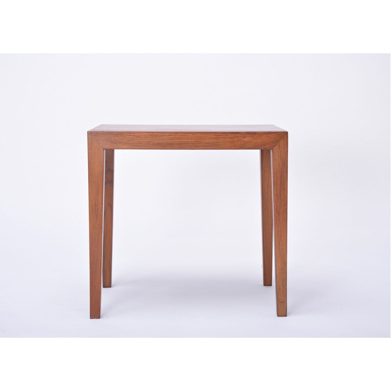 Vintage scandinavian side table by Severin Hansen in rosewood 1960