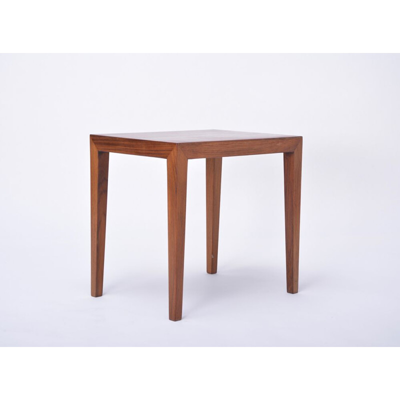 Vintage scandinavian side table by Severin Hansen in rosewood 1960