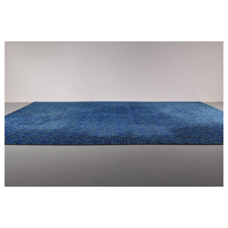 Tapis vintage danois par Nanna et Jorgen Ditzel pour Unikaeteppe, Danemark 1960