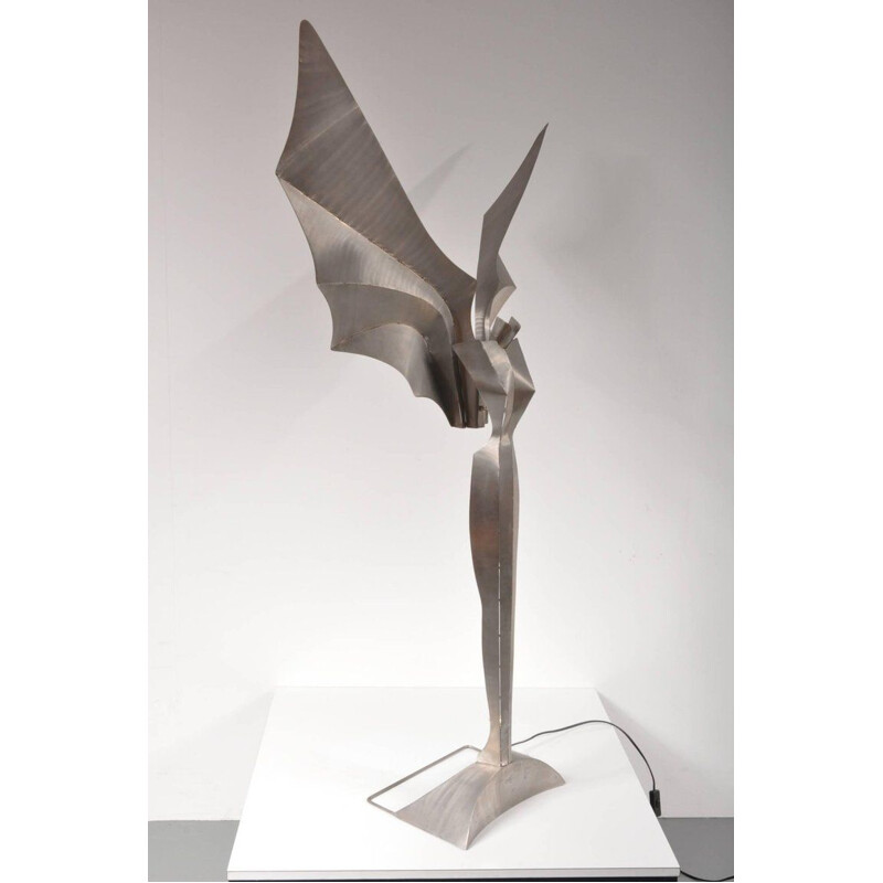 Lampadaire sculptural par Reinhard Stubenrauch