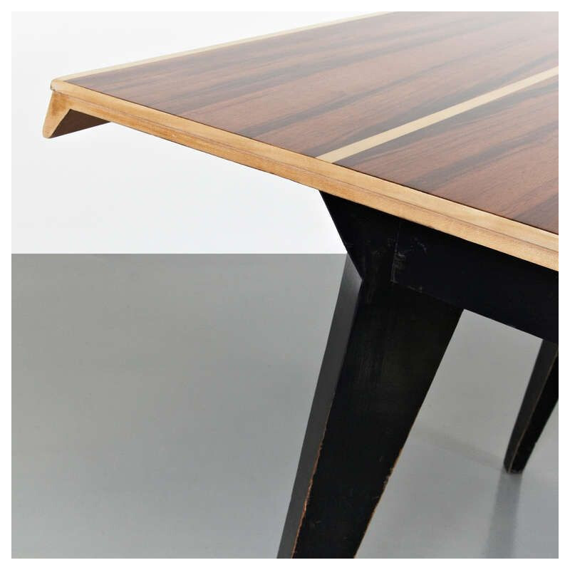 Vintage dining table by Robin Day for Hille