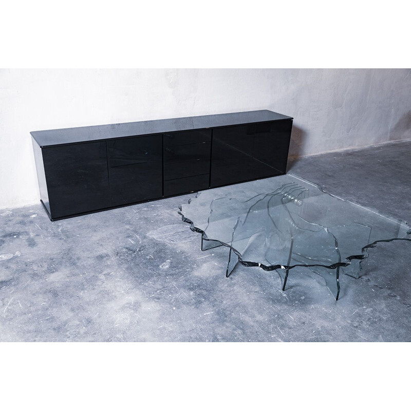 Black sideboard by Giulio Cappellini for Cappellini