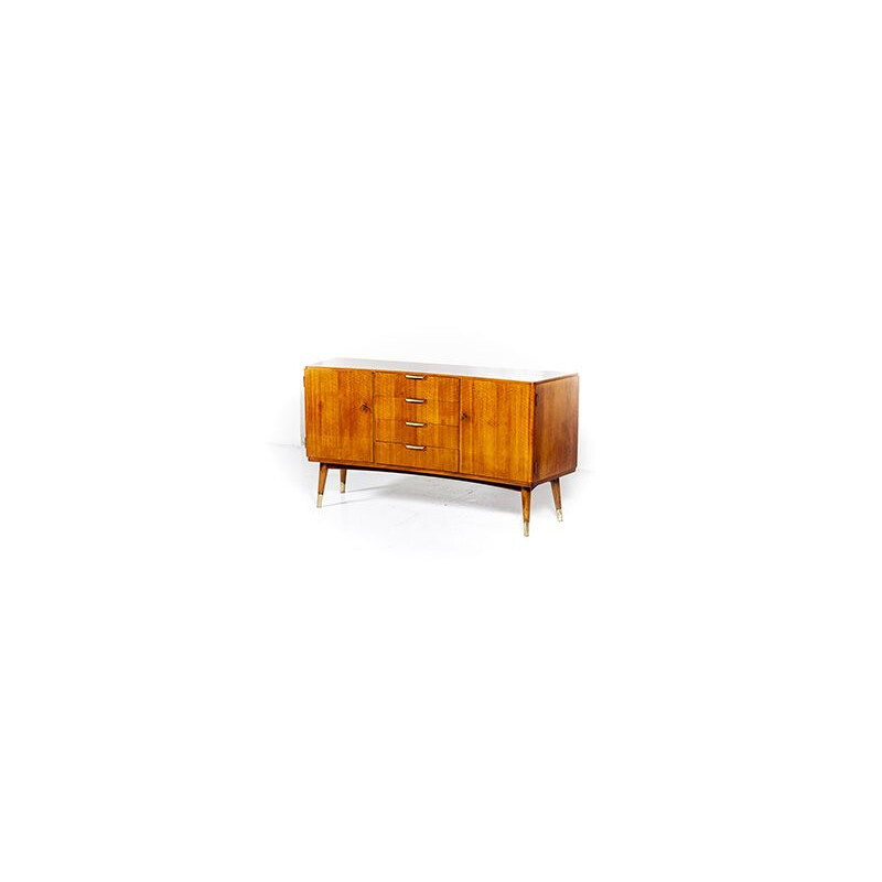 Curved sideboard by A.A. Patijn for Zijlstra Joure 