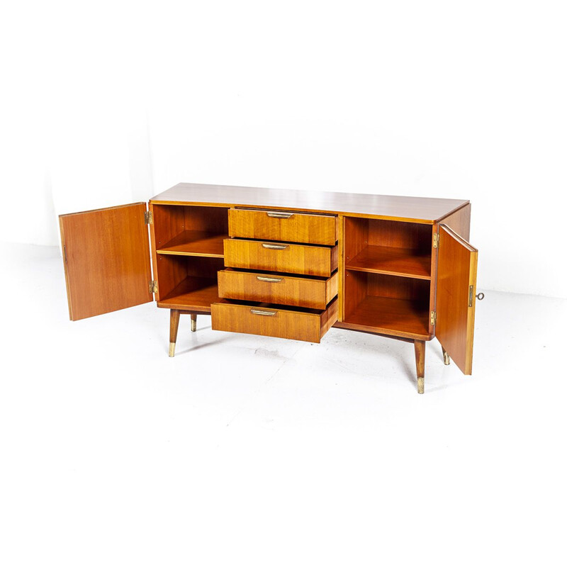 Curved sideboard by A.A. Patijn for Zijlstra Joure 