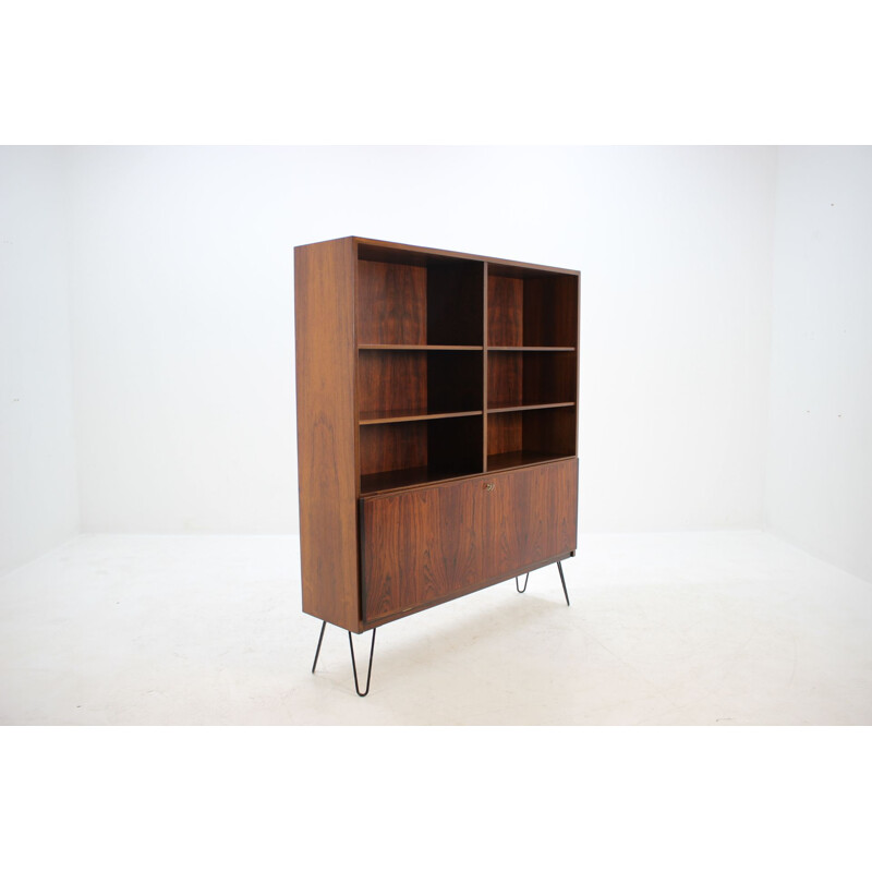 Vintage Bookcase in rosewood Oman Junn 1960s