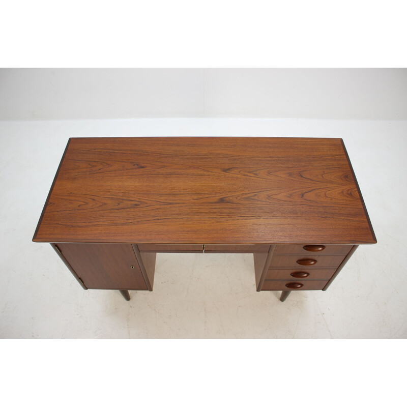 Vintage Writing Desk in Teak Danish 1960s 