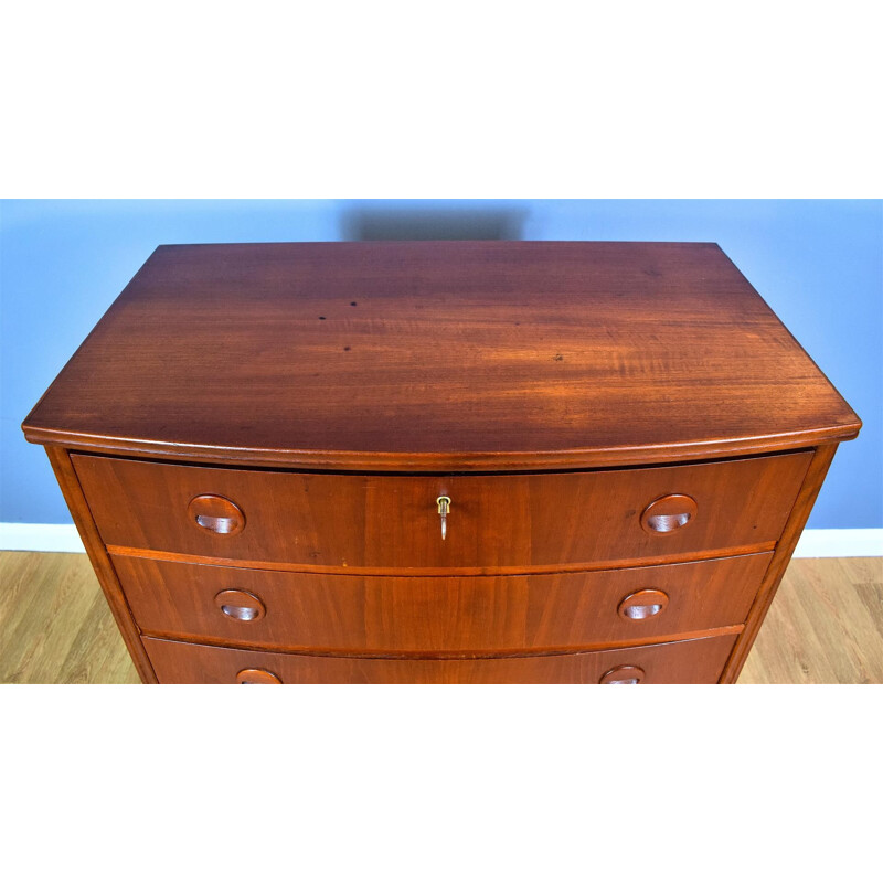 Vintage Chest of Drawers in Teak by Aggersund Møbelfabrik Danish 1950s