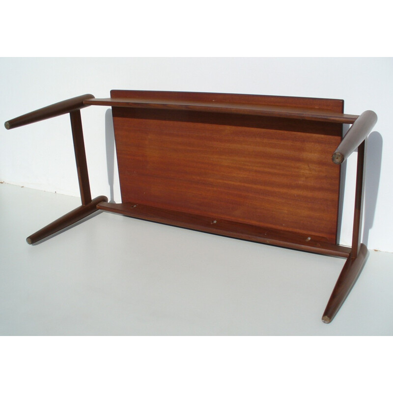 Scandinavian coffee table in wood - 1950s