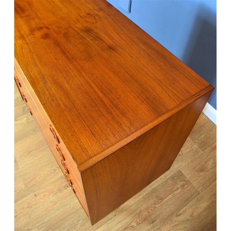 Vintage Chest of Drawers in Teak Danish 1960s 