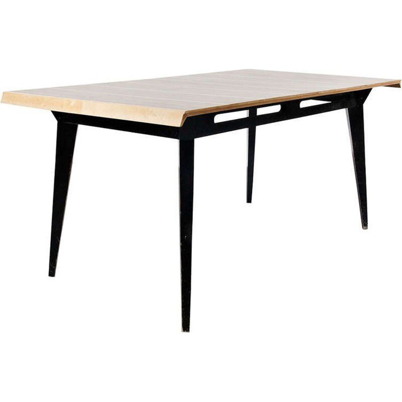 Vintage dining table by Robin Day for Hille