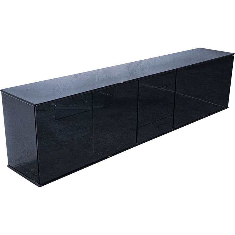 Black sideboard by Giulio Cappellini for Cappellini