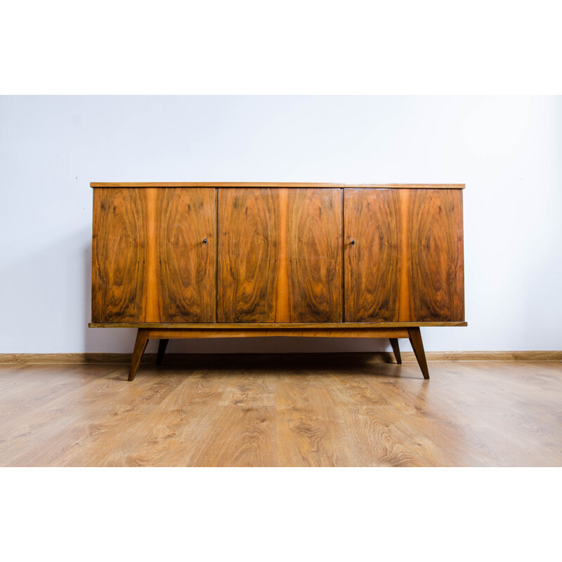 Vintage sideboard by Łódzkie Furniture Factory,Poland,1960