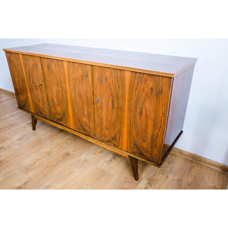 Vintage sideboard by Łódzkie Furniture Factory,Poland,1960